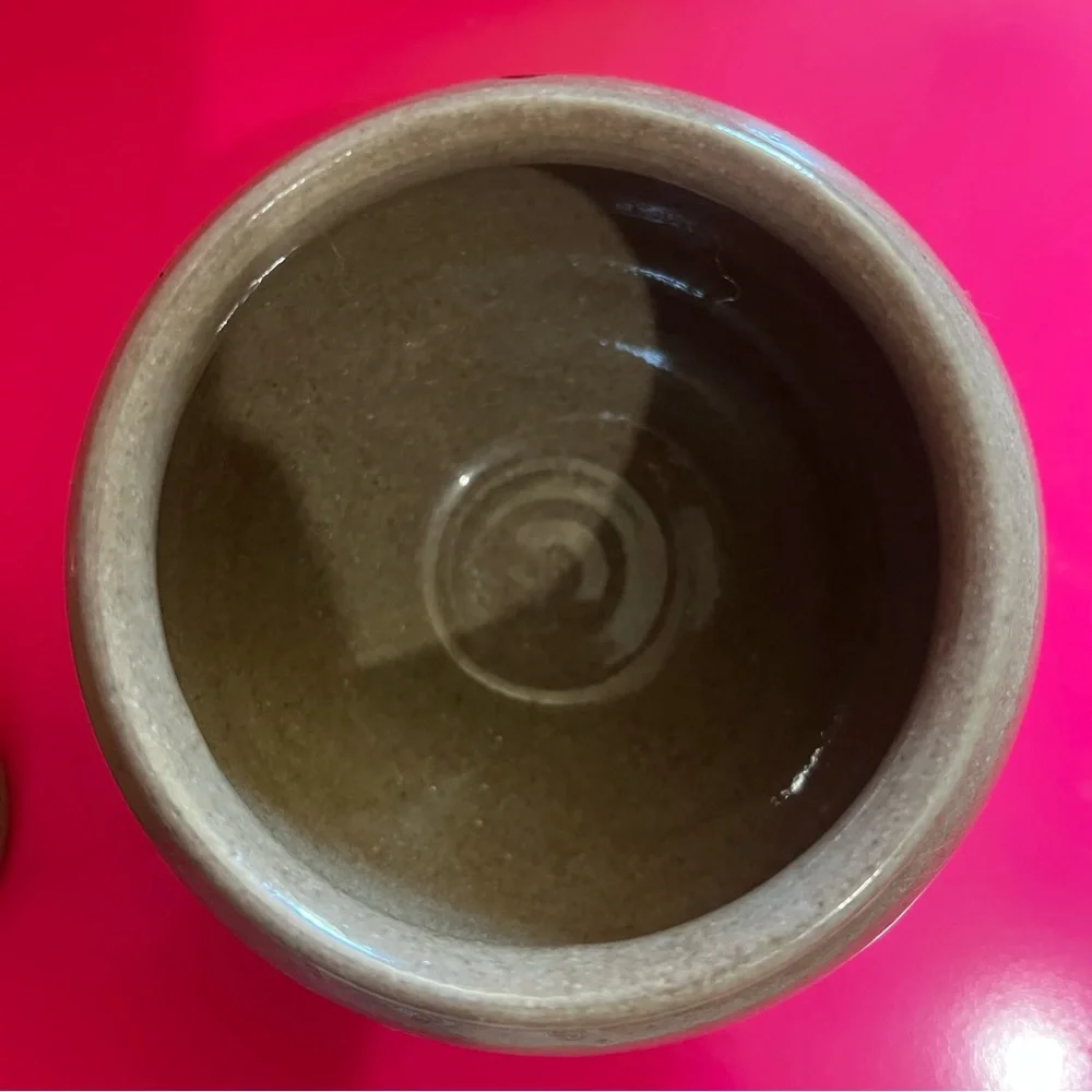 Vintage Jugtown Ware Pottery Small Bowl With Lid 1991 - Picture 4 of 7